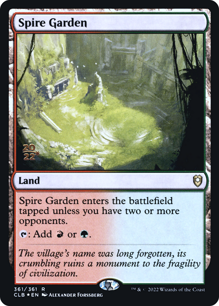 Spire Garden (361) - Foil