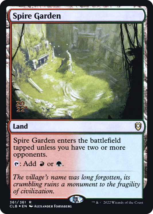 Spire Garden (361) - Foil