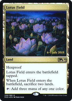 Lotus Field (249) (Prerelease) - Foil