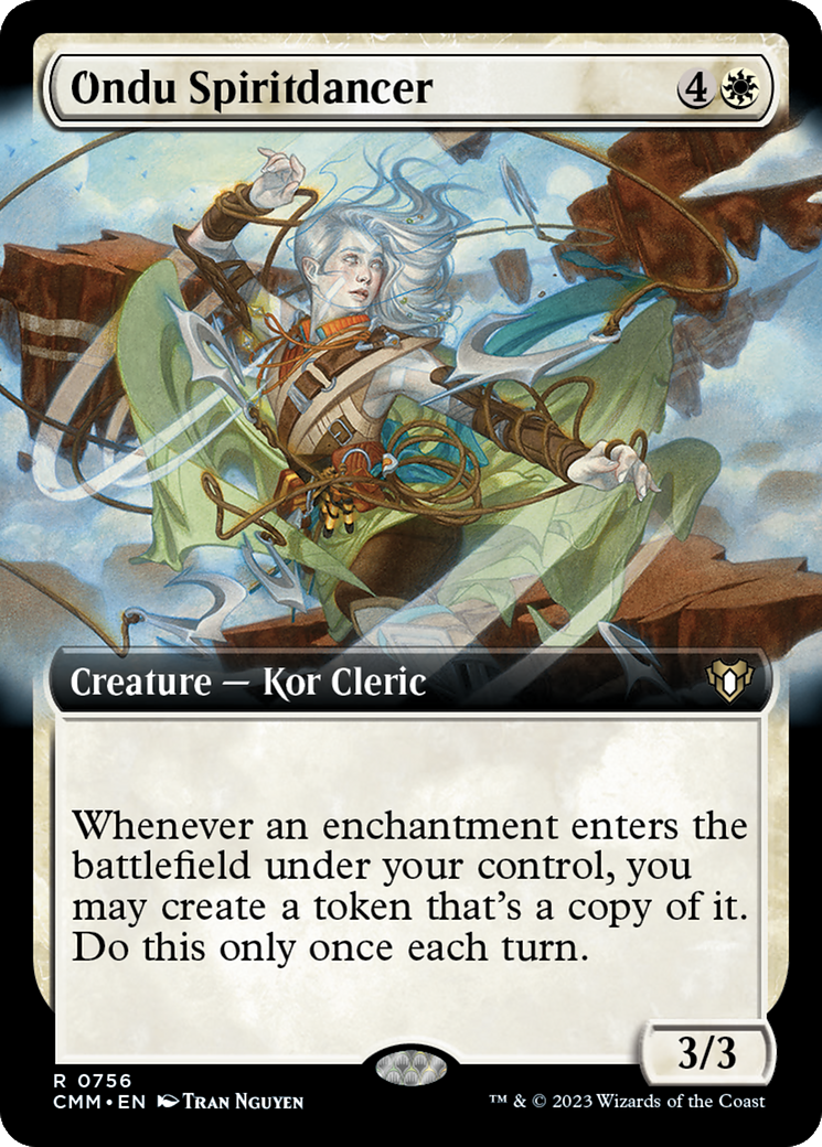 Ondu Spiritdancer (0756) (Extended Art) - Foil