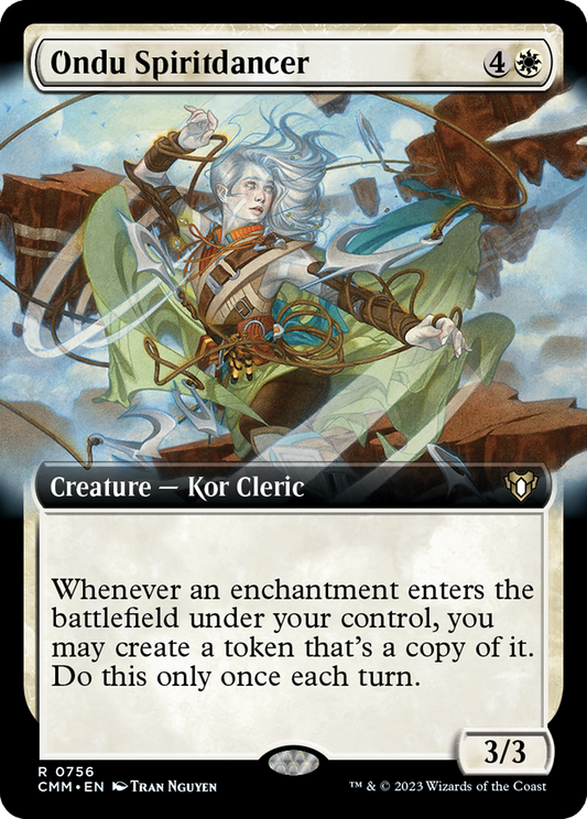Ondu Spiritdancer (0756) (Extended Art) - Foil