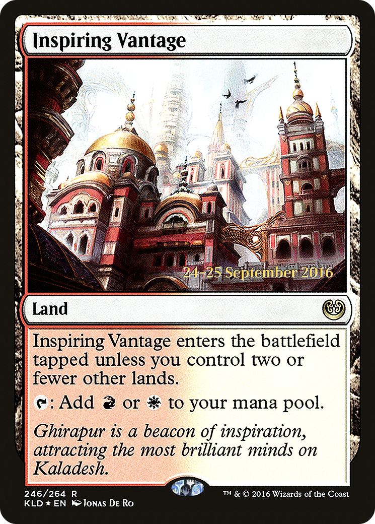 Inspiring Vantage (246) (Prerelease) - Foil