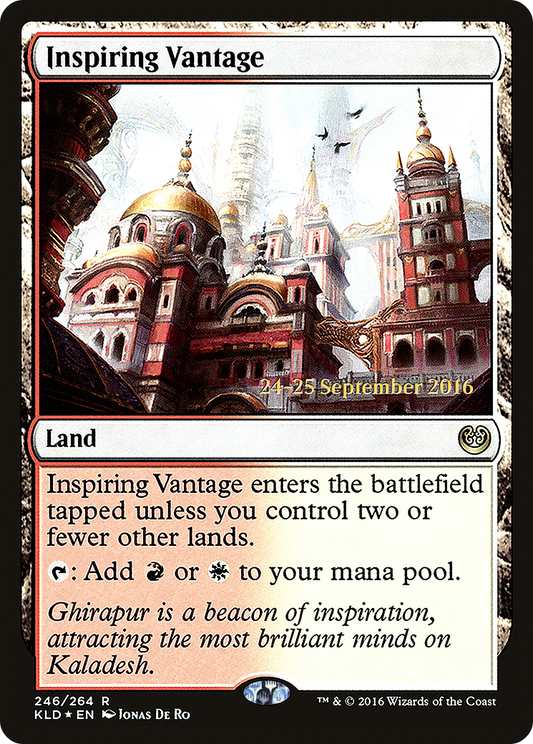 Inspiring Vantage (246) (Prerelease) - Foil