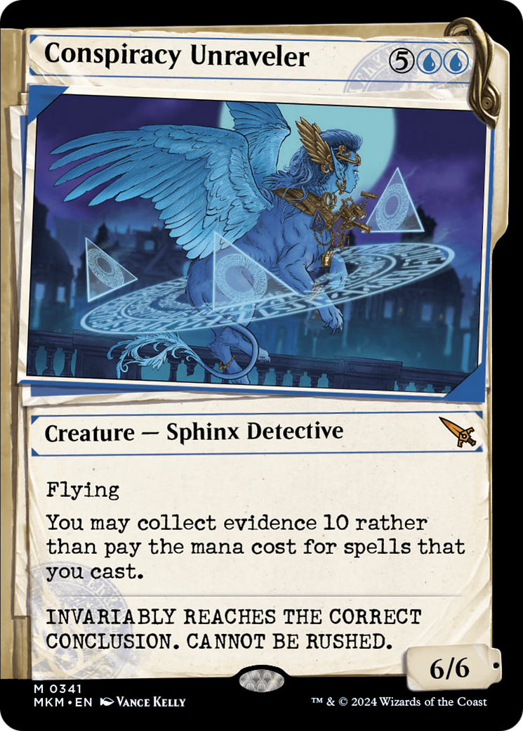 Conspiracy Unraveler (0341) (Showcase) - Foil