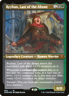 Reyhan, Last of the Abzan - Foil Etched