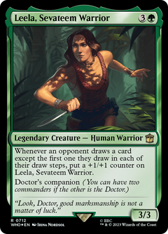 Leela, Sevateem Warrior (0712) - Surge Foil