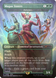 Magus Sisters [Endurance] (7008) (Borderless) - Foil