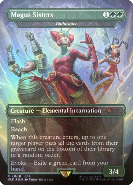 Magus Sisters [Endurance] (7008) (Borderless) - Foil