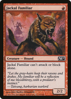 Jackal Familiar - Foil