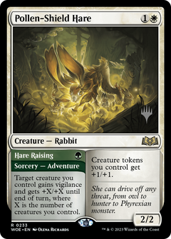Pollen-Shield Hare // Hare Raising (0233) (Promo Pack) - Foil