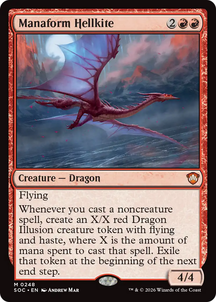 Manaform Hellkite (SOC)