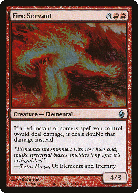 Fire Servant - Foil