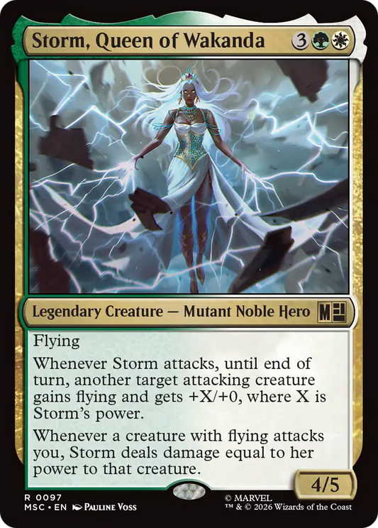 Storm, Queen of Wakanda (0097) (MSC) - Foil