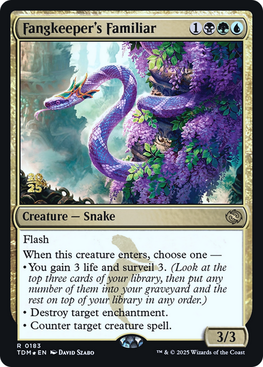 Fangkeeper's Familiar (0183) (Prerelease) (PTDM) - Foil