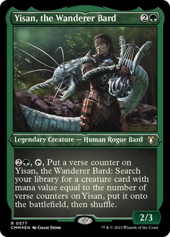 Yisan, the Wanderer Bard (0577) - Foil Etched