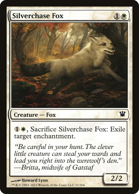Silverchase Fox - Foil