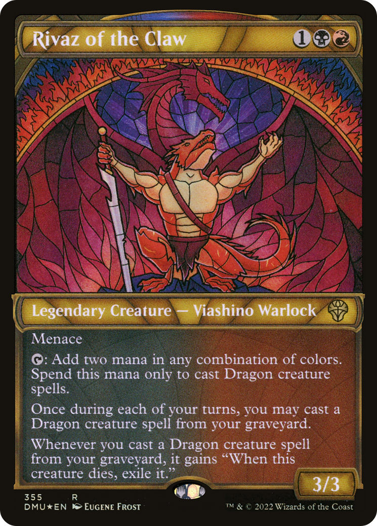 Rivaz of the Claw (355) (Showcase) - Textured Foil