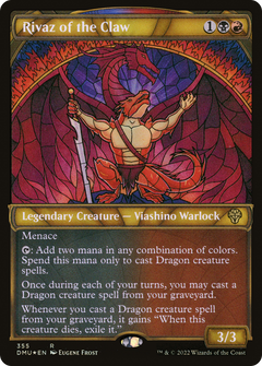 Rivaz of the Claw (355) (Showcase) - Textured Foil