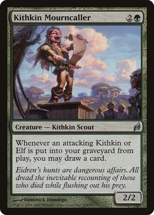 Kithkin Mourncaller - Foil