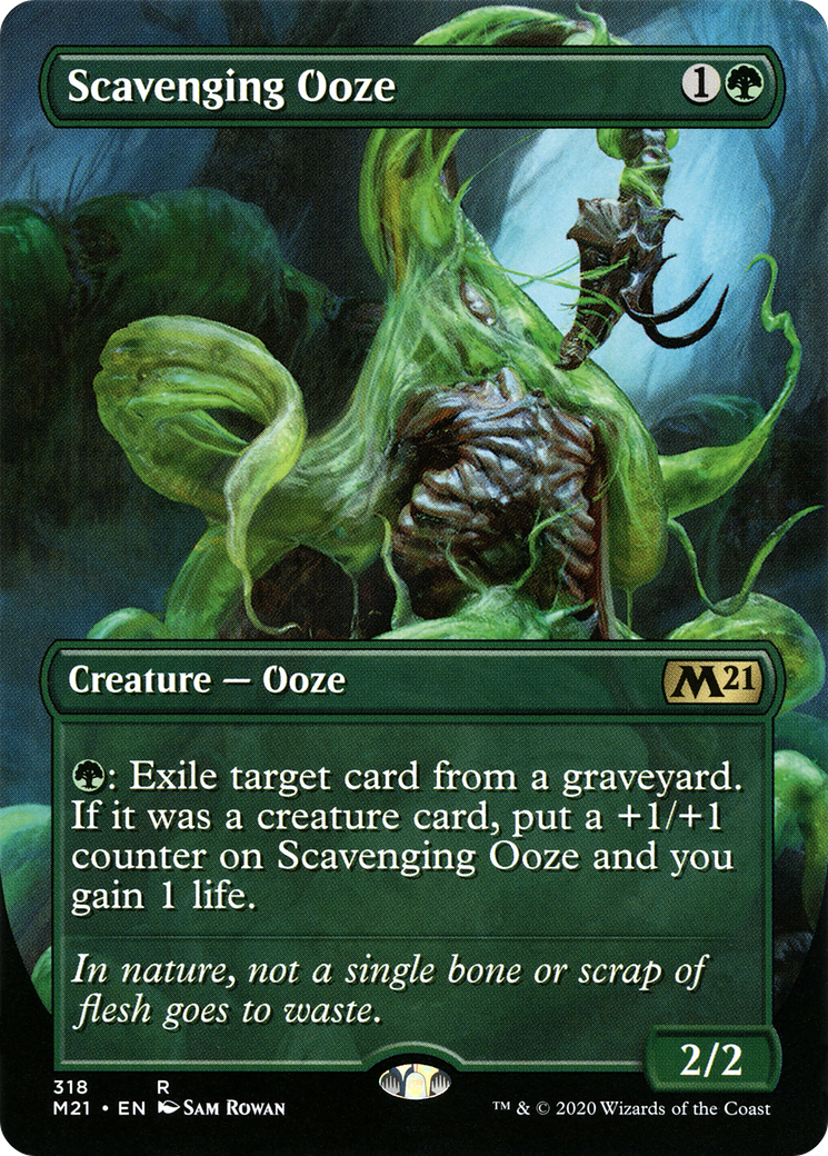 Scavenging Ooze (318) (Alternate Art)