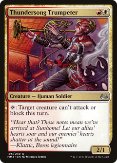 Thundersong Trumpeter - Foil