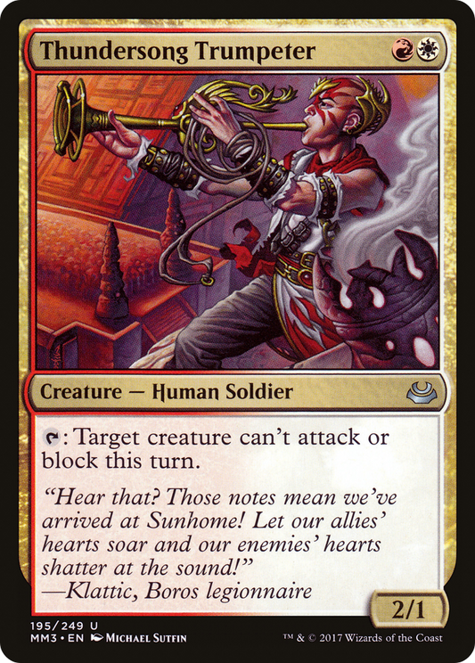 Thundersong Trumpeter - Foil