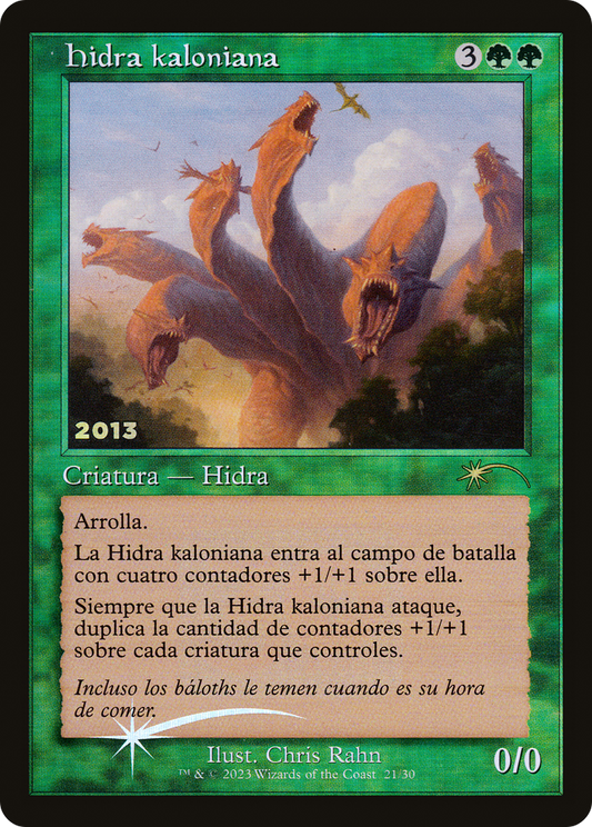 Kalonian Hydra (021) (2013) (Spanish) (Retro Frame) - Foil