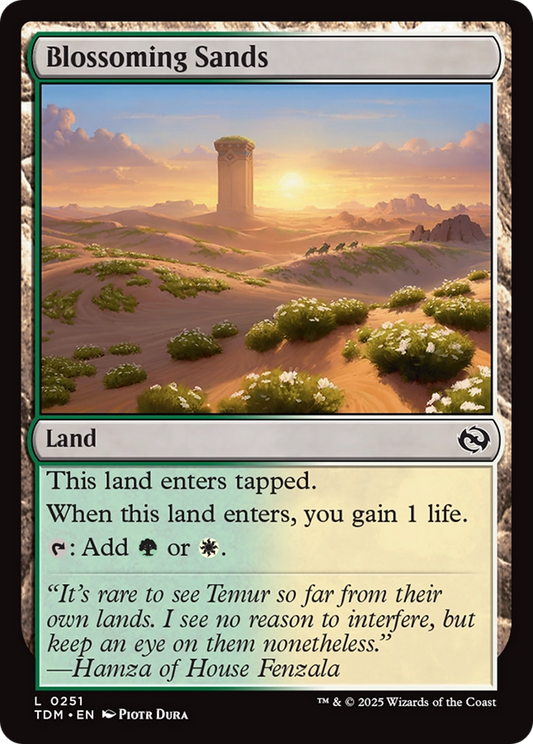Blossoming Sands - Foil