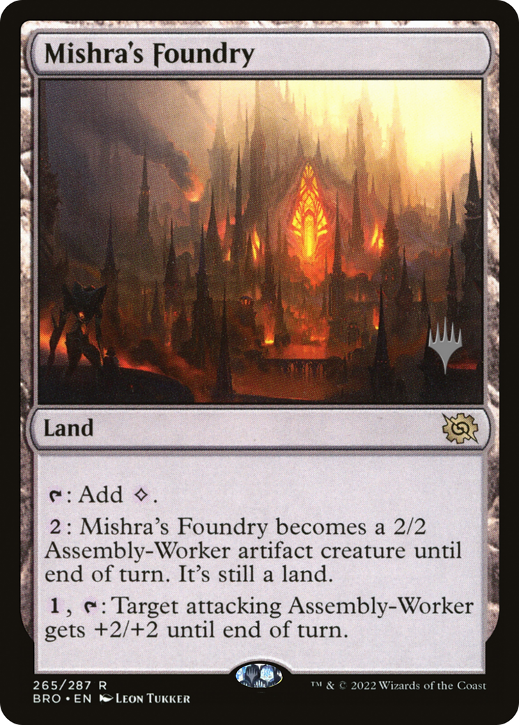 Mishra's Foundry (265) (Promo Pack)