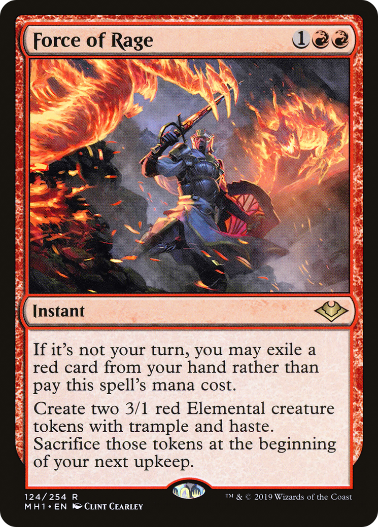 Force of Rage - Foil