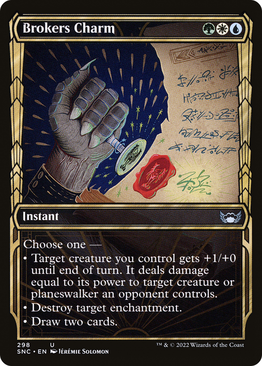Brokers Charm (298) (Showcase) - Foil