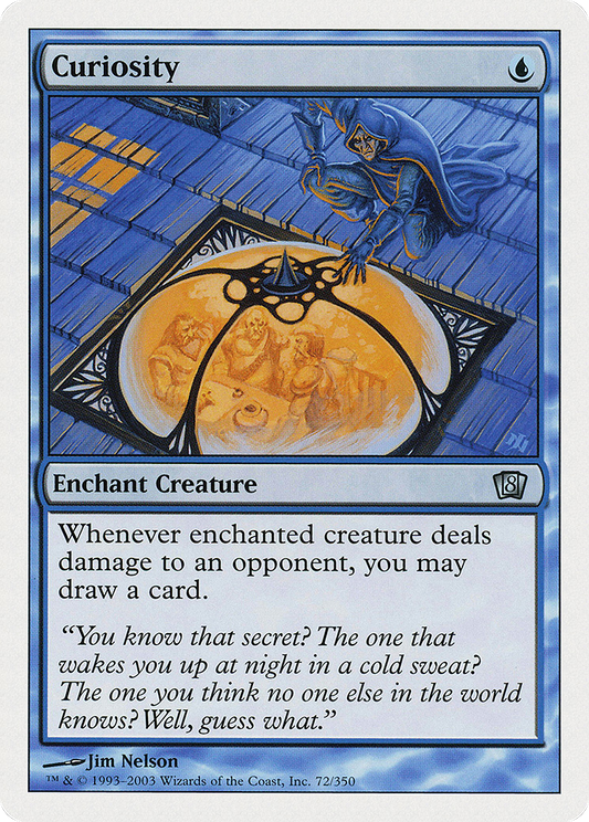Curiosity (8th Edition) (Oversized) (Box Topper Promo) (O8TH)