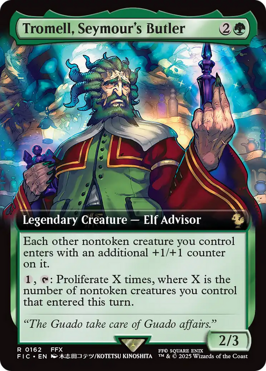 Tromell, Seymour's Butler (0162) (Extended Art)