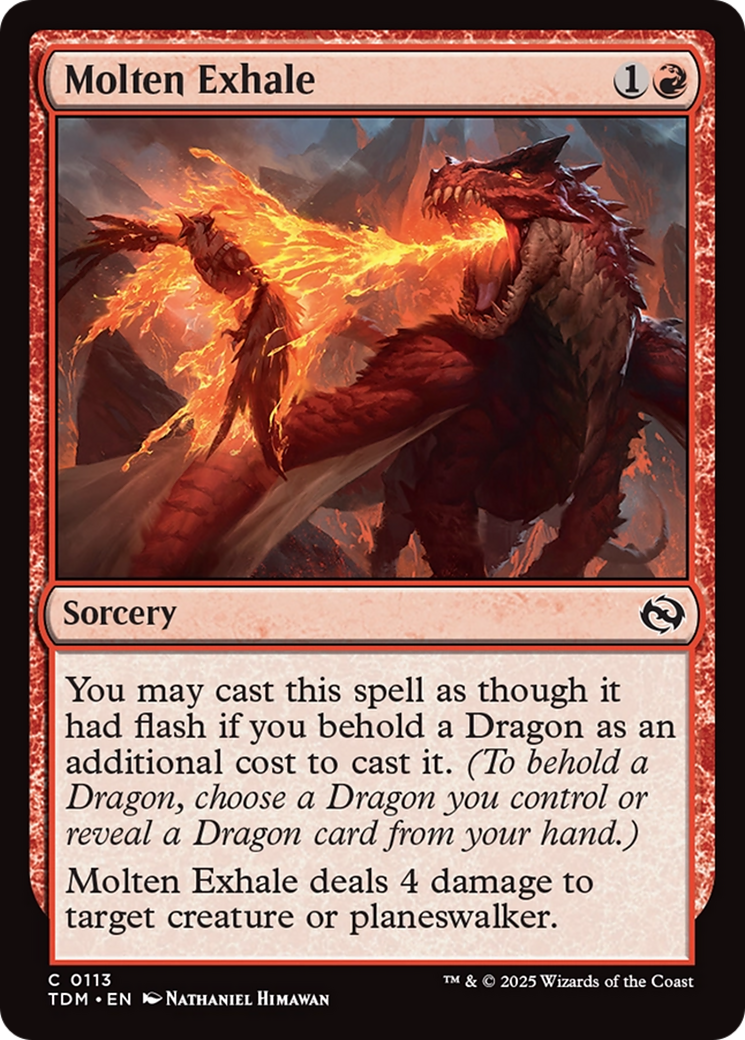 Molten Exhale - Foil