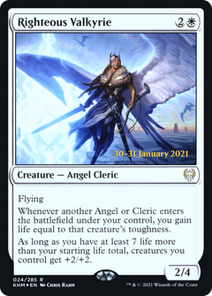 Righteous Valkyrie (024) (Prerelease) - Foil