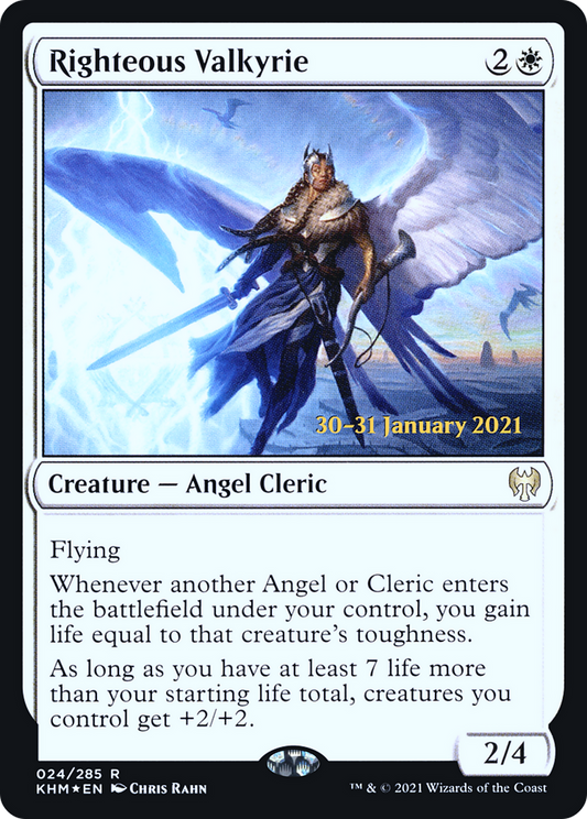 Righteous Valkyrie (024) (Prerelease) - Foil
