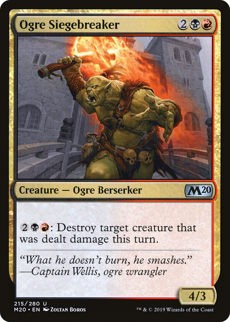 Ogre Siegebreaker - Foil
