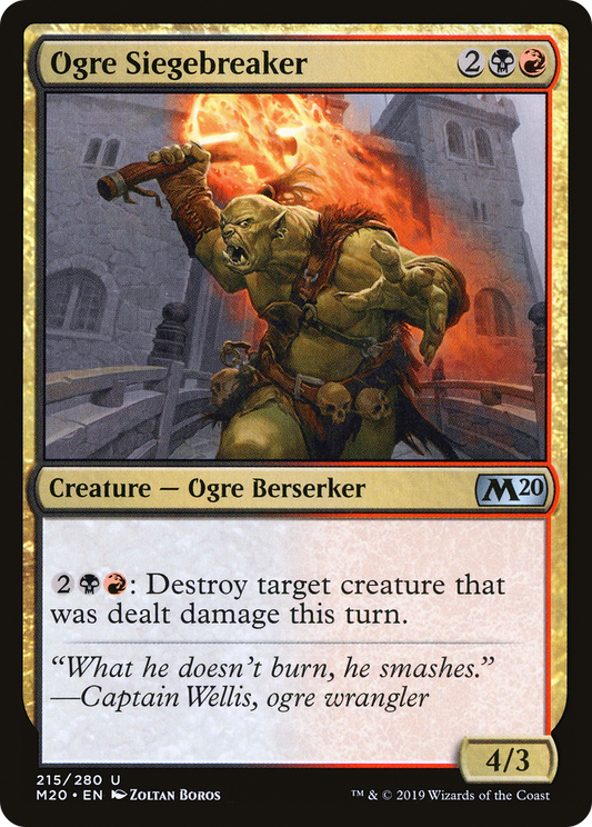 Ogre Siegebreaker - Foil