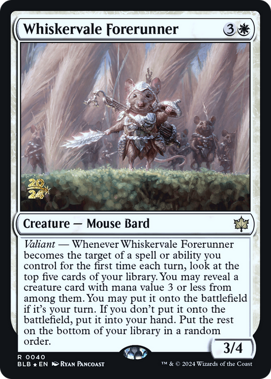 Whiskervale Forerunner (0040) (Prerelease) - Foil