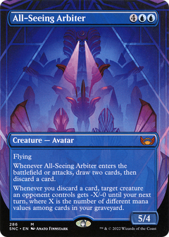 All-Seeing Arbiter (286) (Borderless) - Foil