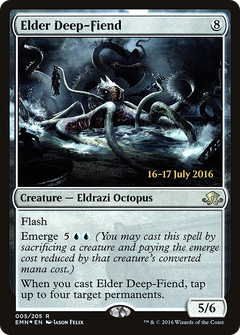 Elder Deep-Fiend (005) (Prerelease) - Foil