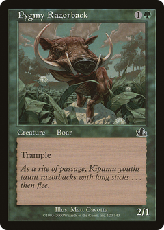 Pygmy Razorback - Foil