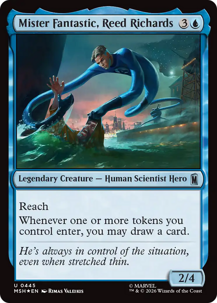 Mister Fantastic, Reed Richards (0445) (MSH) - Surge Foil