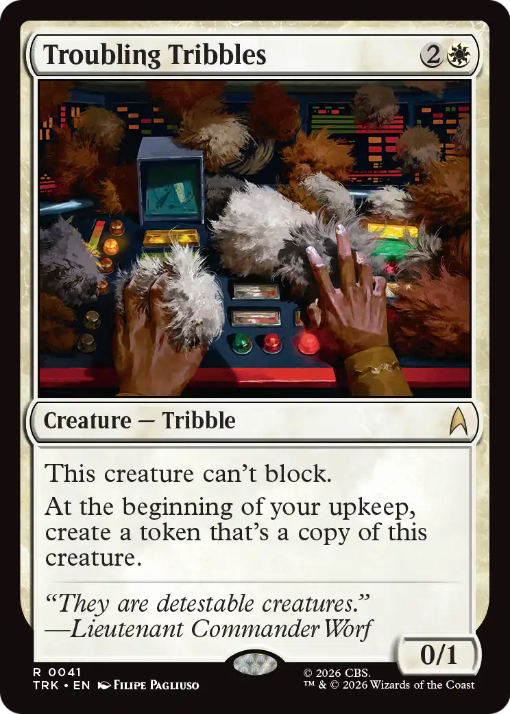 Troubling Tribbles (TRK)