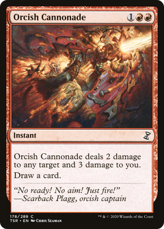 Orcish Cannonade - Foil