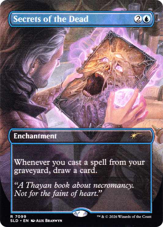 Secrets of the Dead (7099) (Borderless) (SLD) - Foil