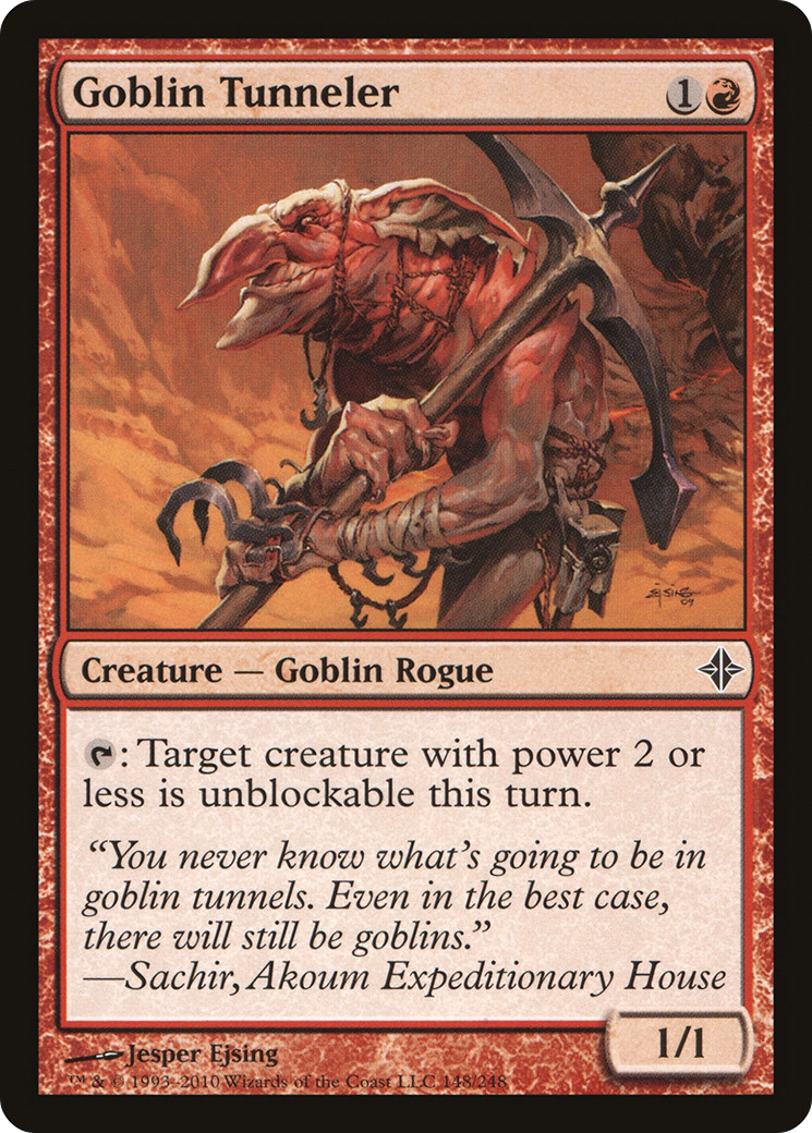 Goblin Tunneler - Foil