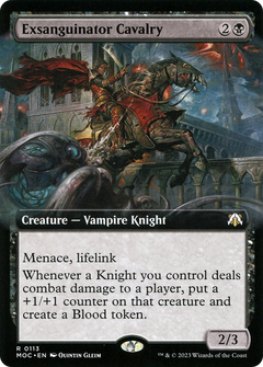 Exsanguinator Cavalry (0113) (Extended Art)