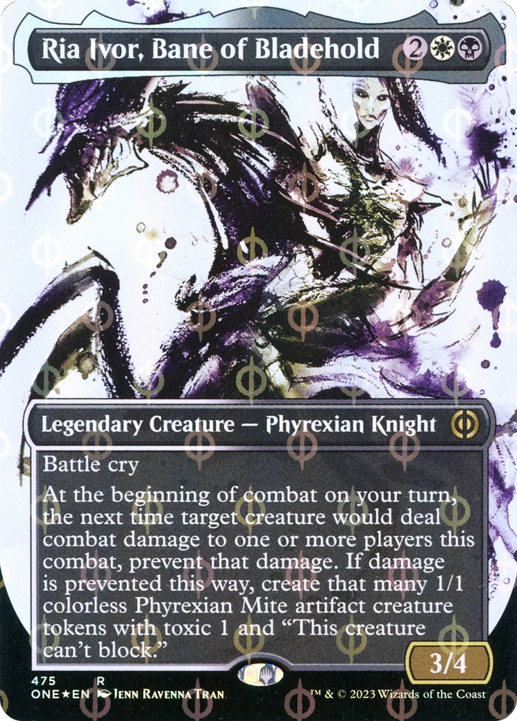 Ria Ivor, Bane of Bladehold (475) (Borderless) (Showcase) - Compleat Foil