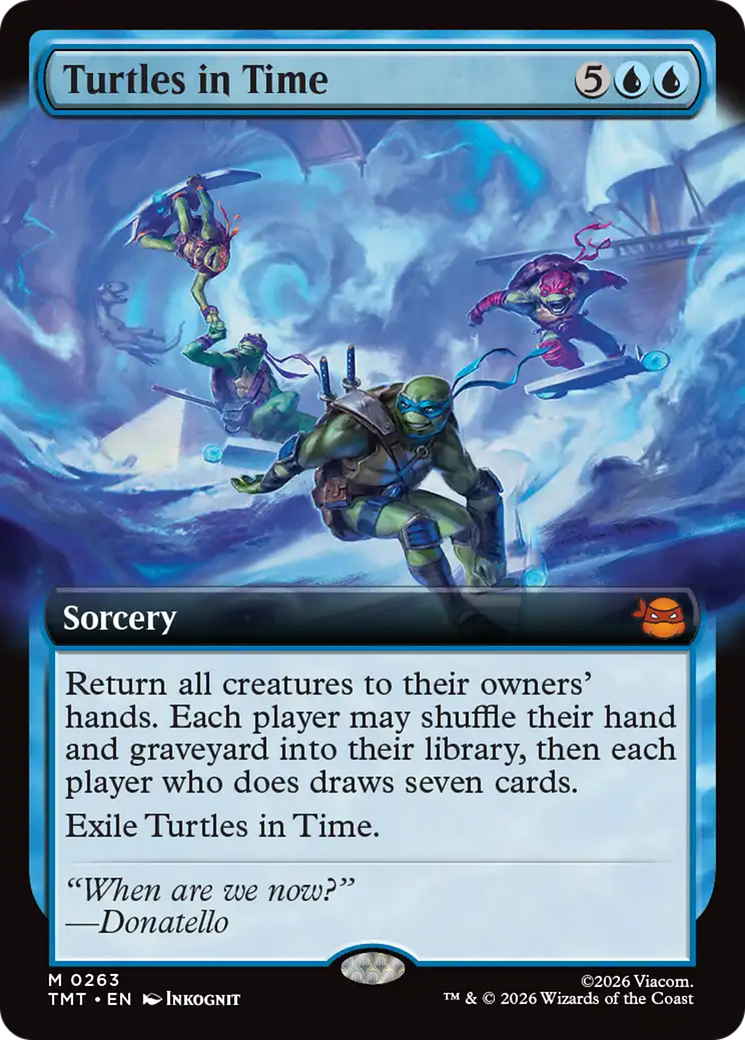 Turtles in Time (0263) (Extended Art) (TMT)